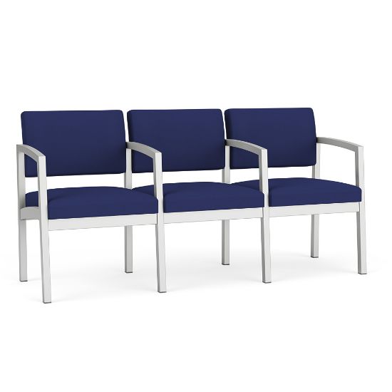 Picture of Lenox Steel 3 Seater with Center Arms