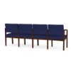 Picture of Lenox Wood 4 Seater with Center Arms