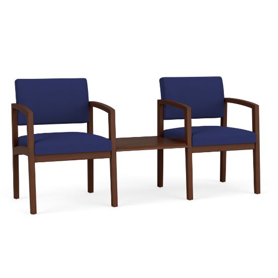 Picture of Lenox Wood 2 Chairs w/Connecting Center Table