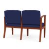 Picture of Amherst Wood 2 Seater with Center Arm