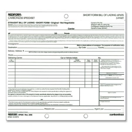 Picture for category Shipping & Receiving Forms